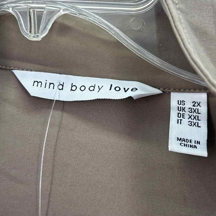 Size 2X Tan Jacket