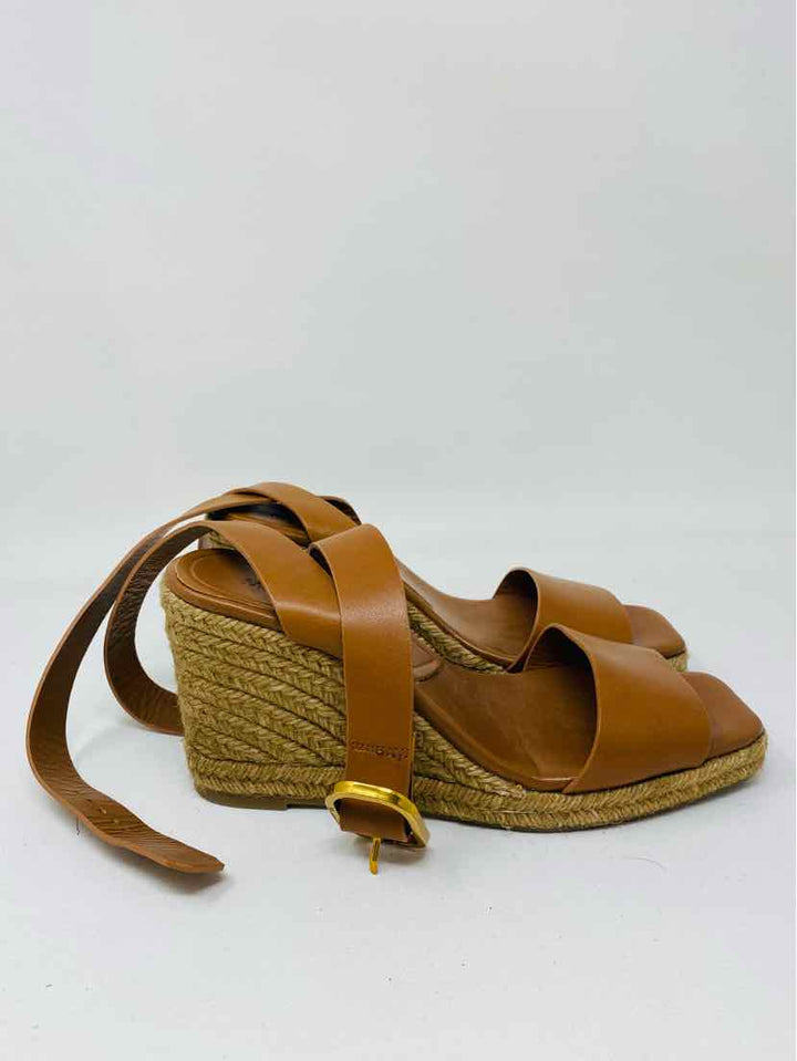 Shoe Size 38 MASSIMO DUTTI Brown Sandals