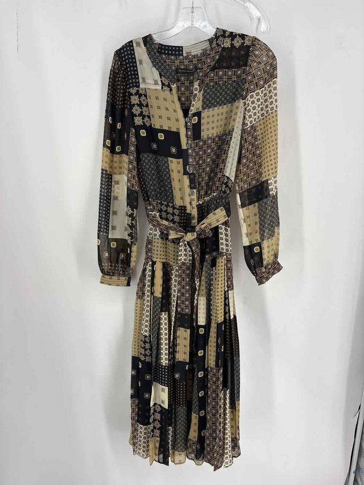 Size S Banana Republic Brown Print Dress