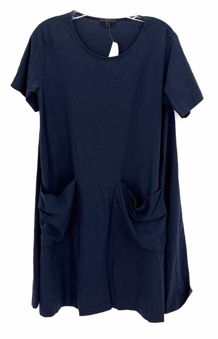 Size M COS Navy Dress
