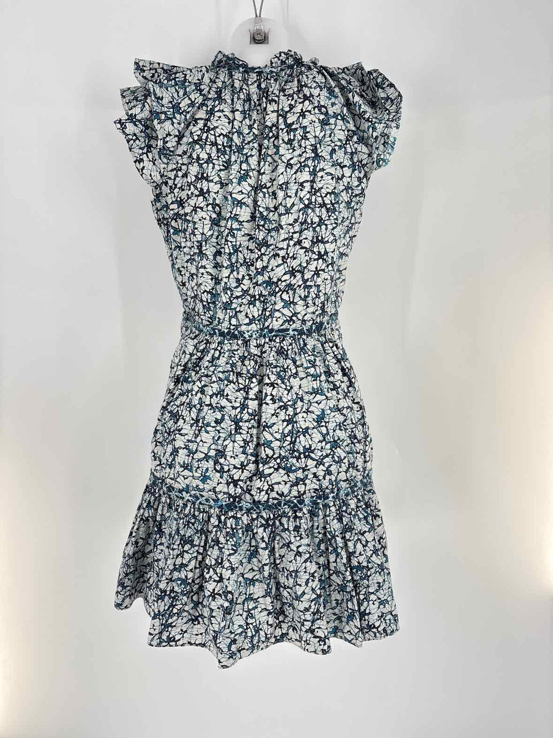 Size 2 VERONICA BEARD Blue Print Dress