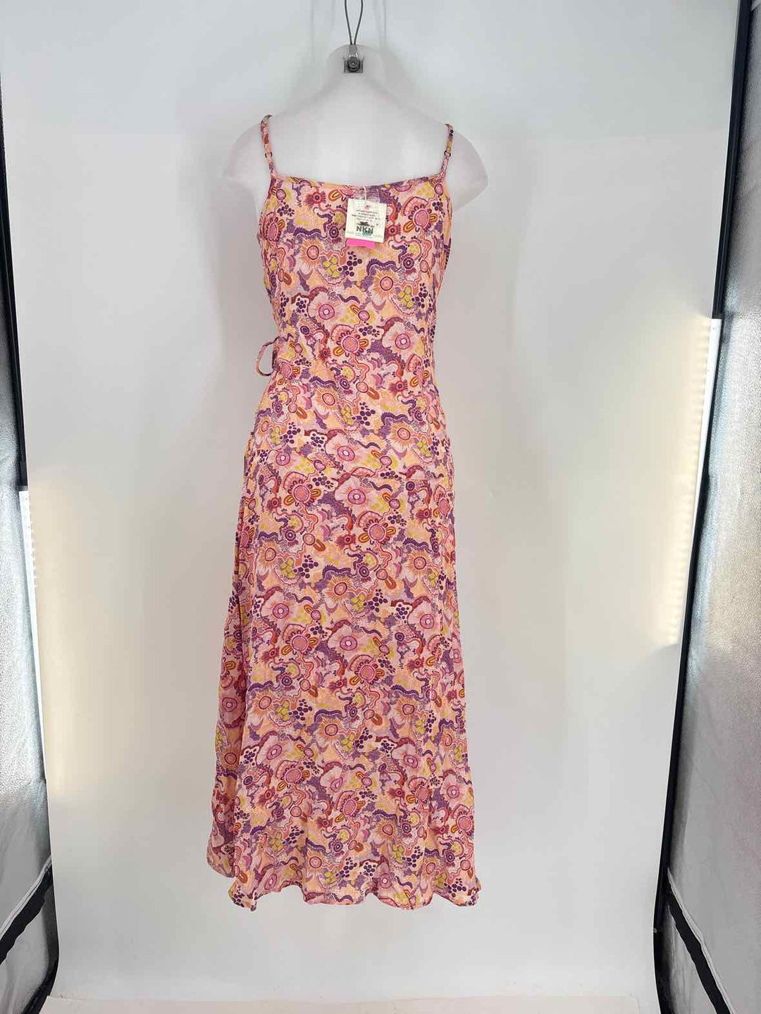 Size M PINK PRINT Dress