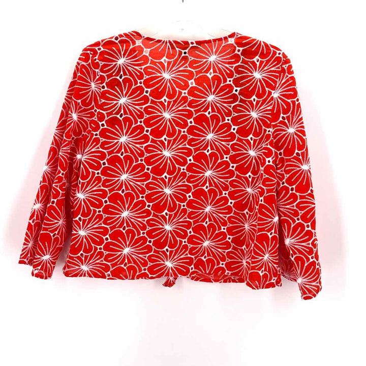 Size M Andrew Marc Orange Shirt