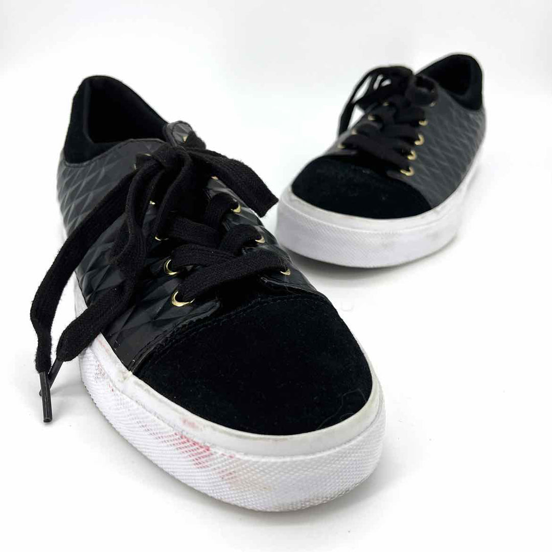 Shoe Size 9 Black Suede Sneakers