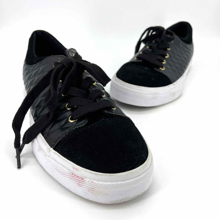 Shoe Size 9 Black Suede Sneakers