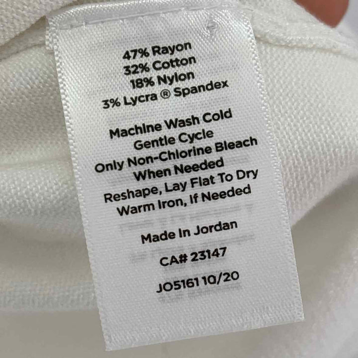 Size S Talbots White Sweater