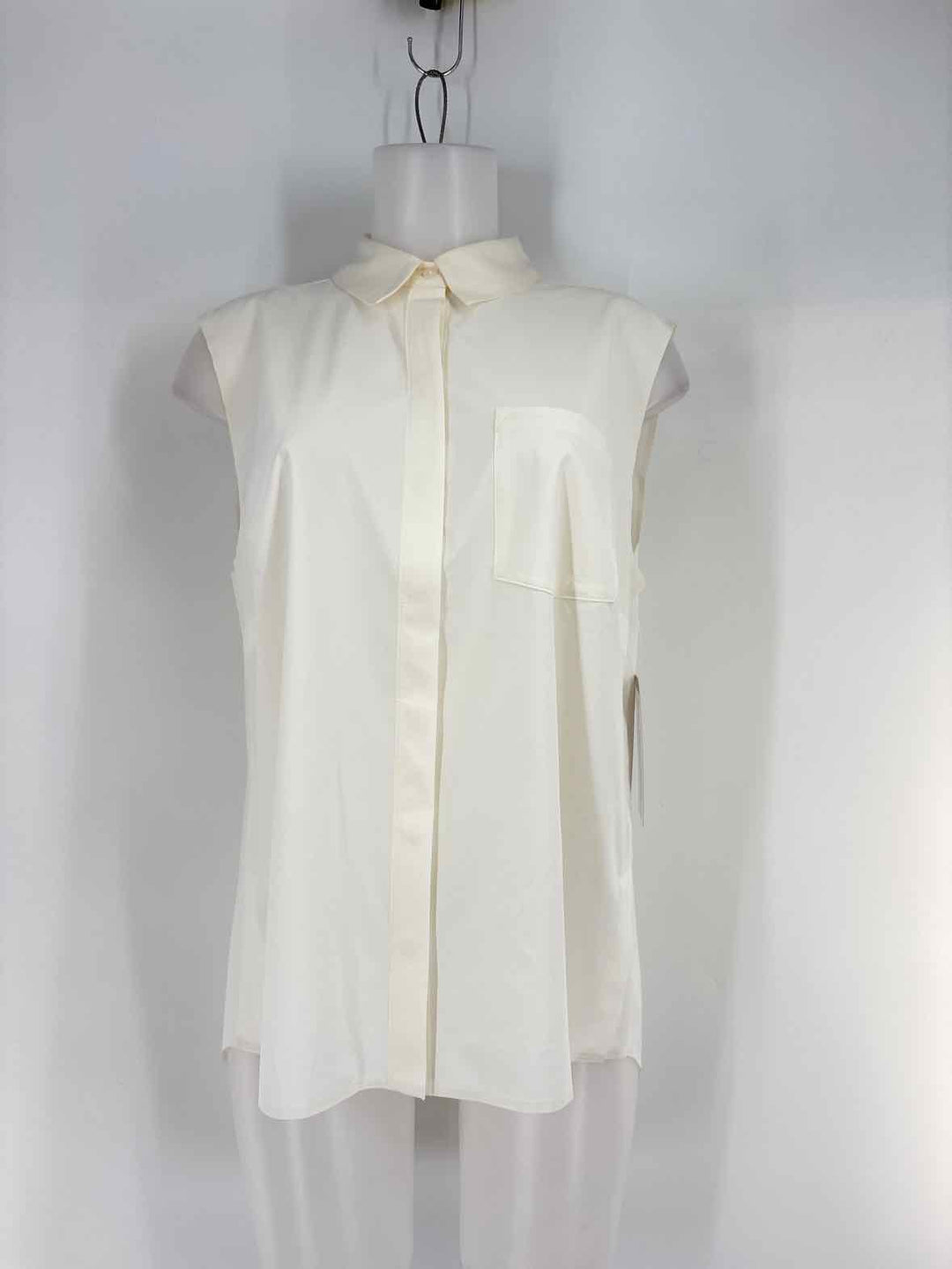 Size L Athleta Ivory Shirt