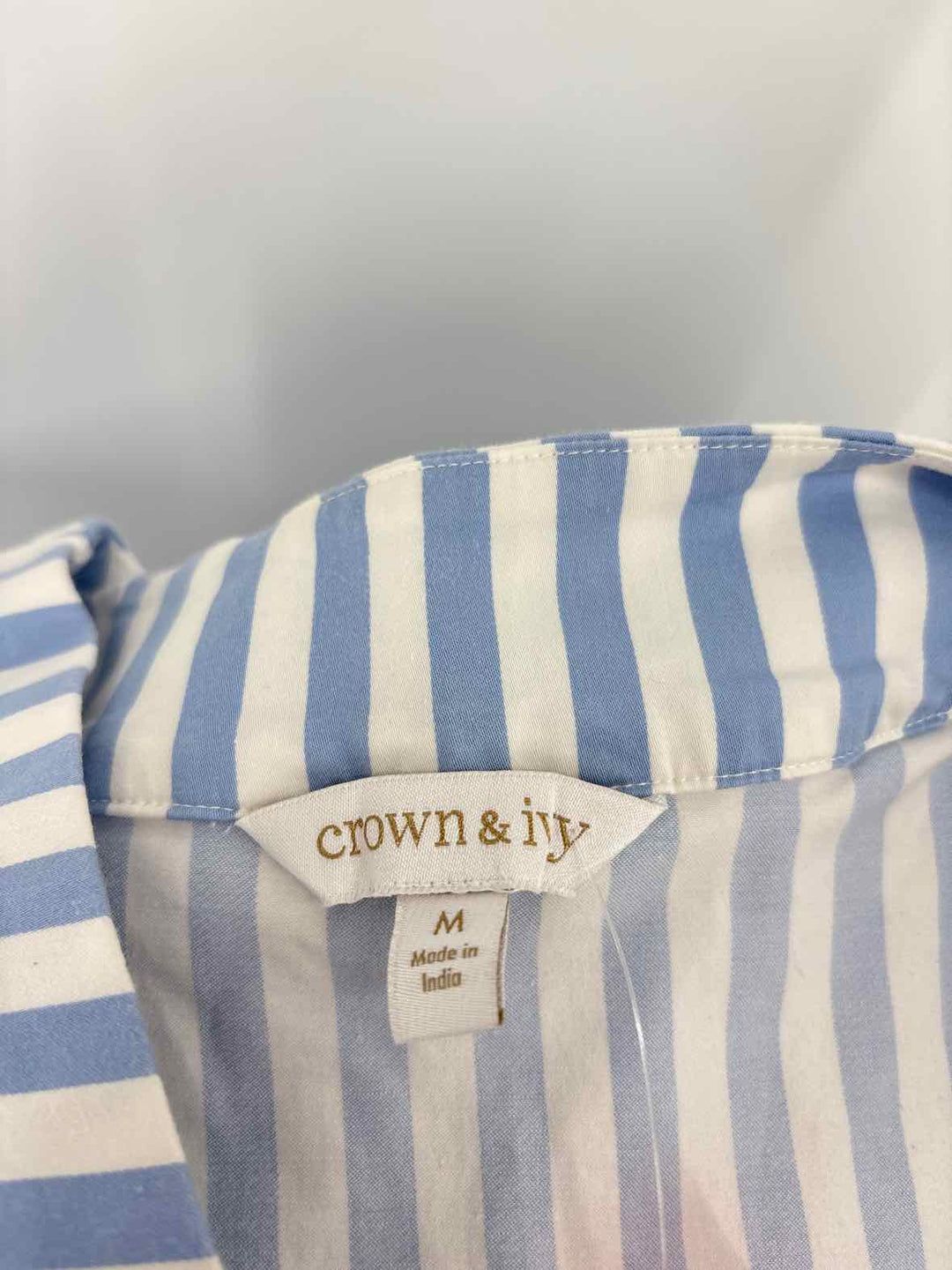 Size M CROWN & IVY Blue Dress