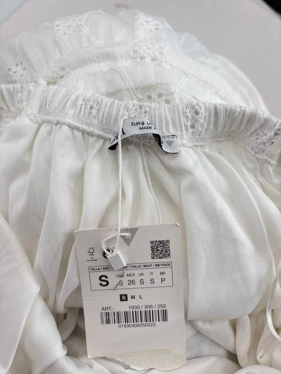 Size S ZARA White Dress