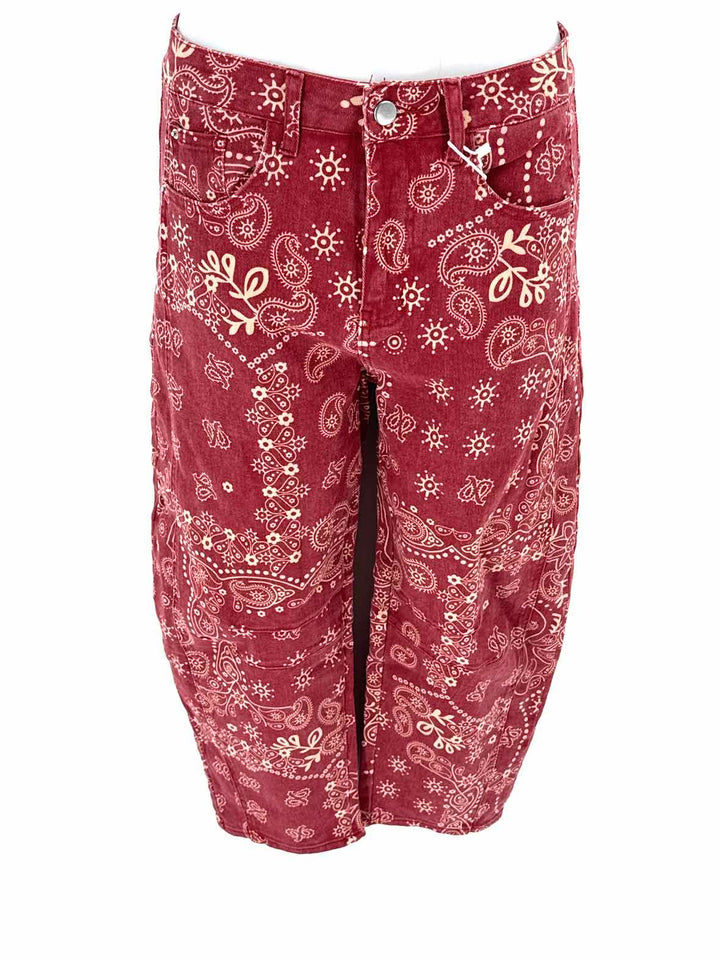 Size M Burgundy Pants
