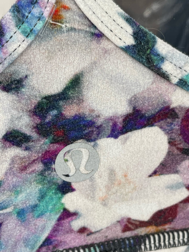 Size 10 Lululemon Navy Print Bra