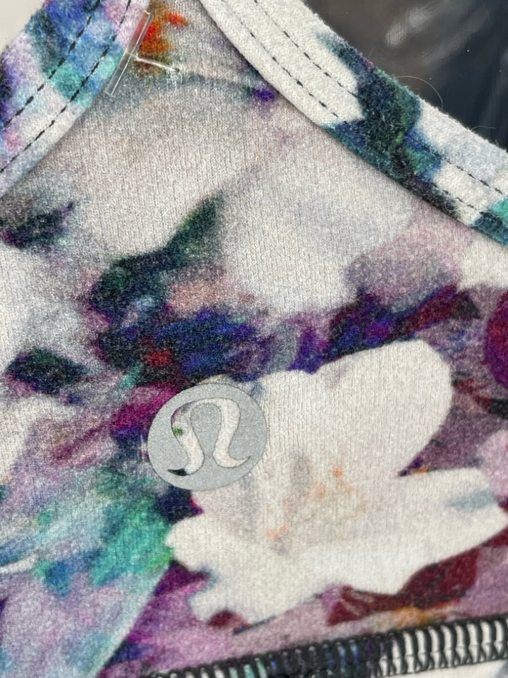 Size 10 Lululemon Navy Print Bra