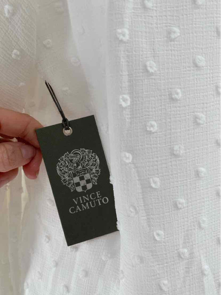Size L Vince Camuto White Shirt