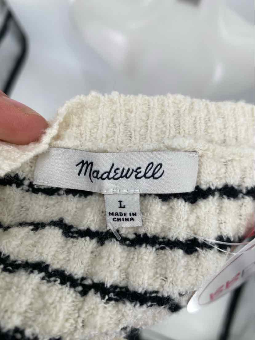 Size L MADEWELL Ivory Cardigan