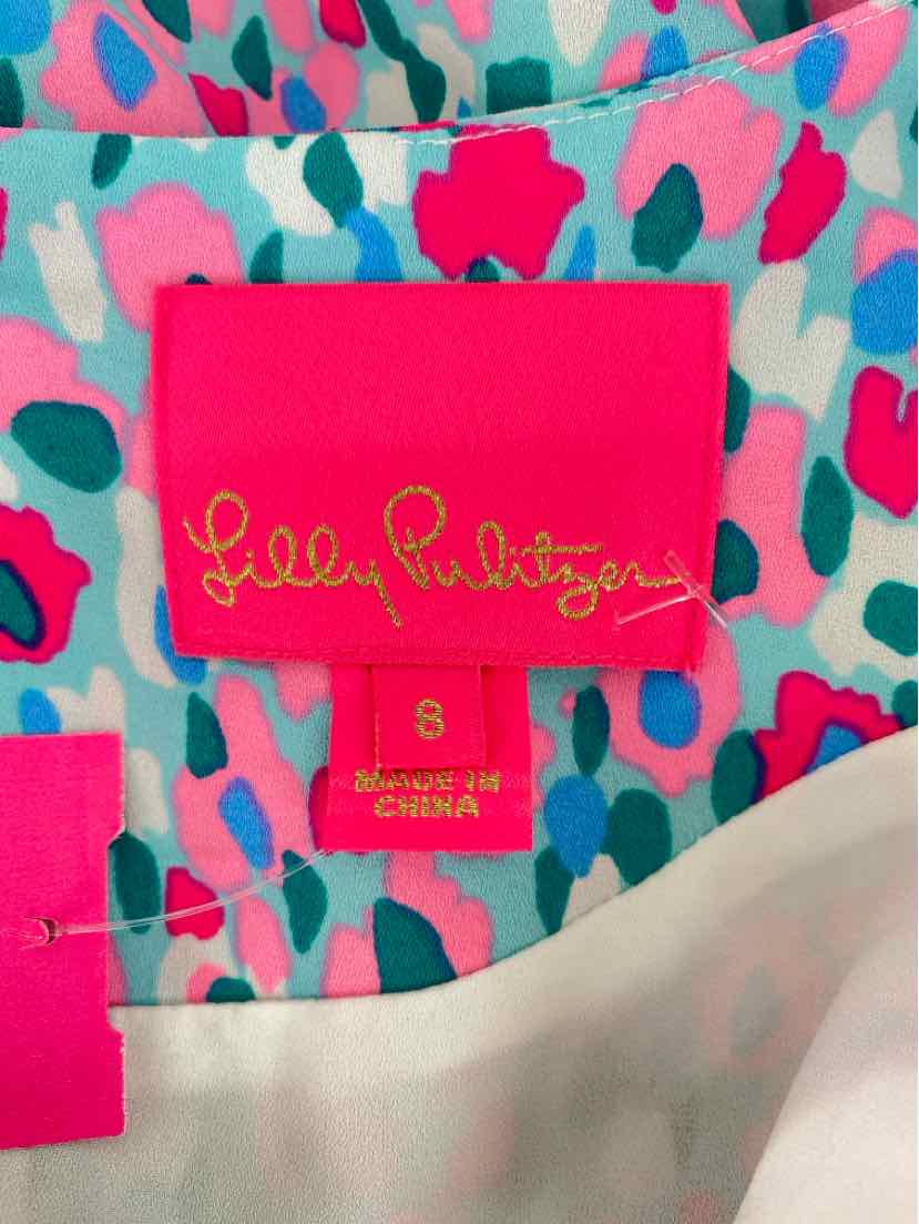 Size 8 Lilly Pulitzer Blue Shirt