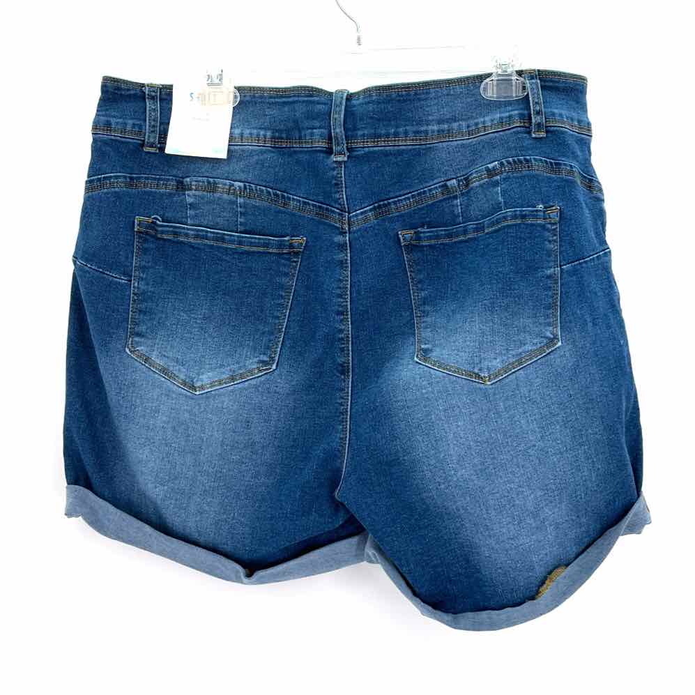 Size 20 Blue Denim Shorts