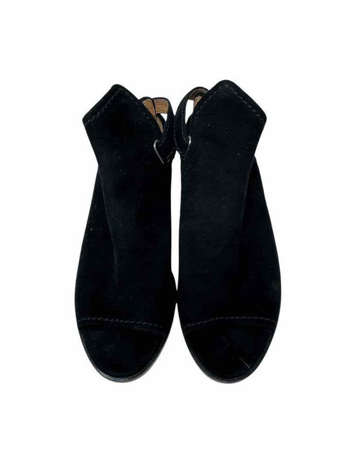 Shoe Size 8 Frye Black Suede Boots