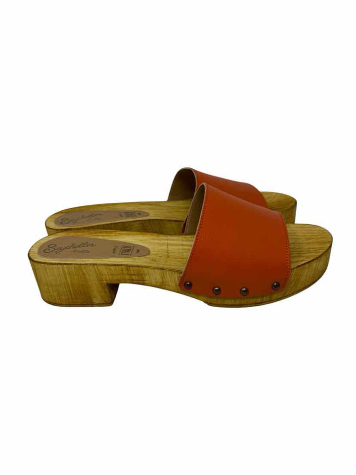 Shoe Size 11 SEYCHELLES Orange Sandals