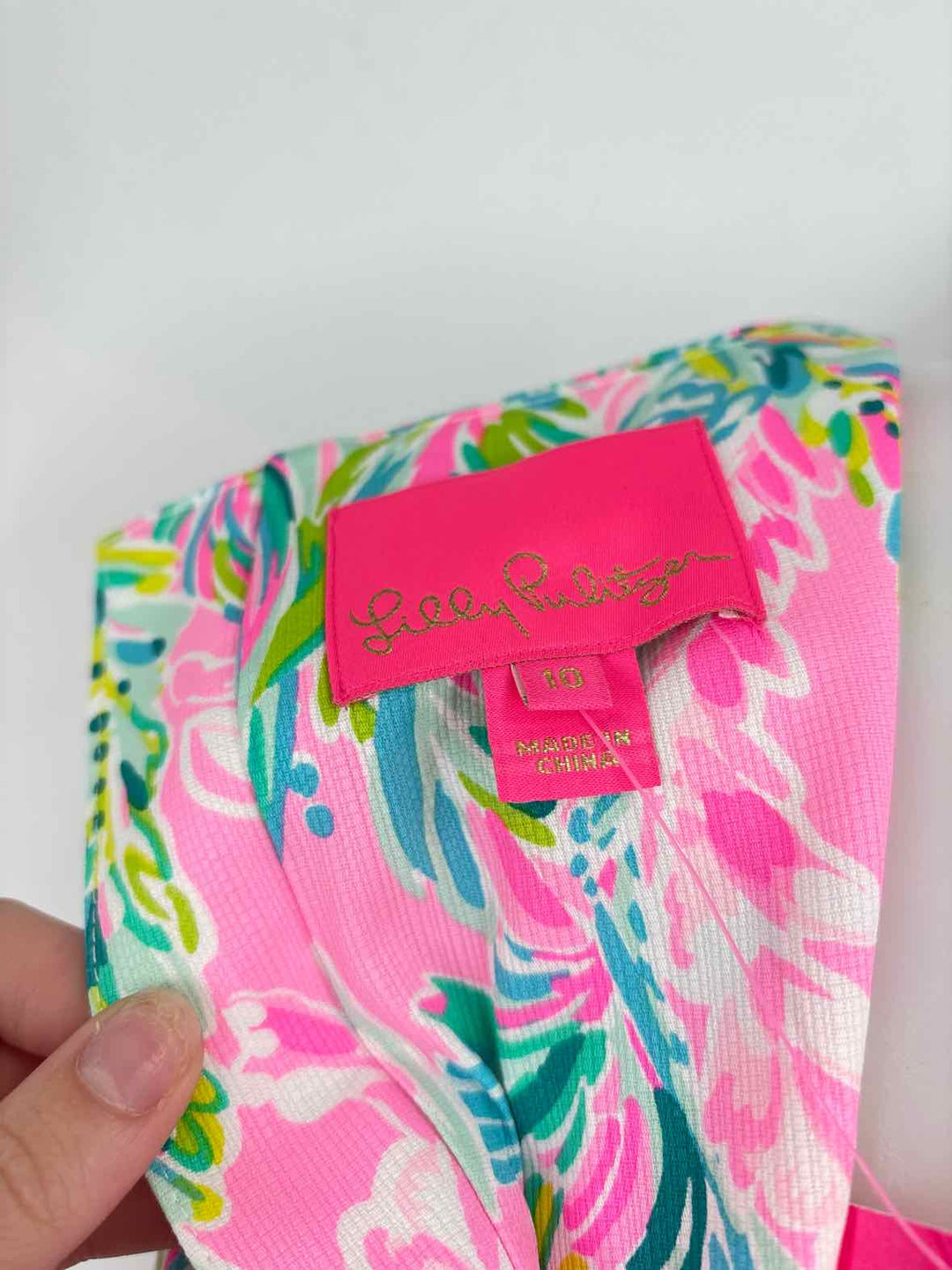 Size 10 Lilly Pulitzer Multi-Color Dress