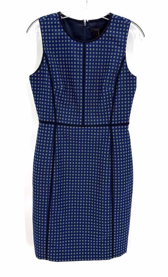 Size 6 J Crew Royal Blue Dress