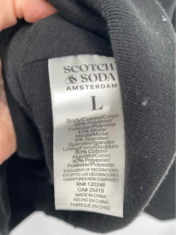 Size L SCOTCH &amp; SODA Black Jacket