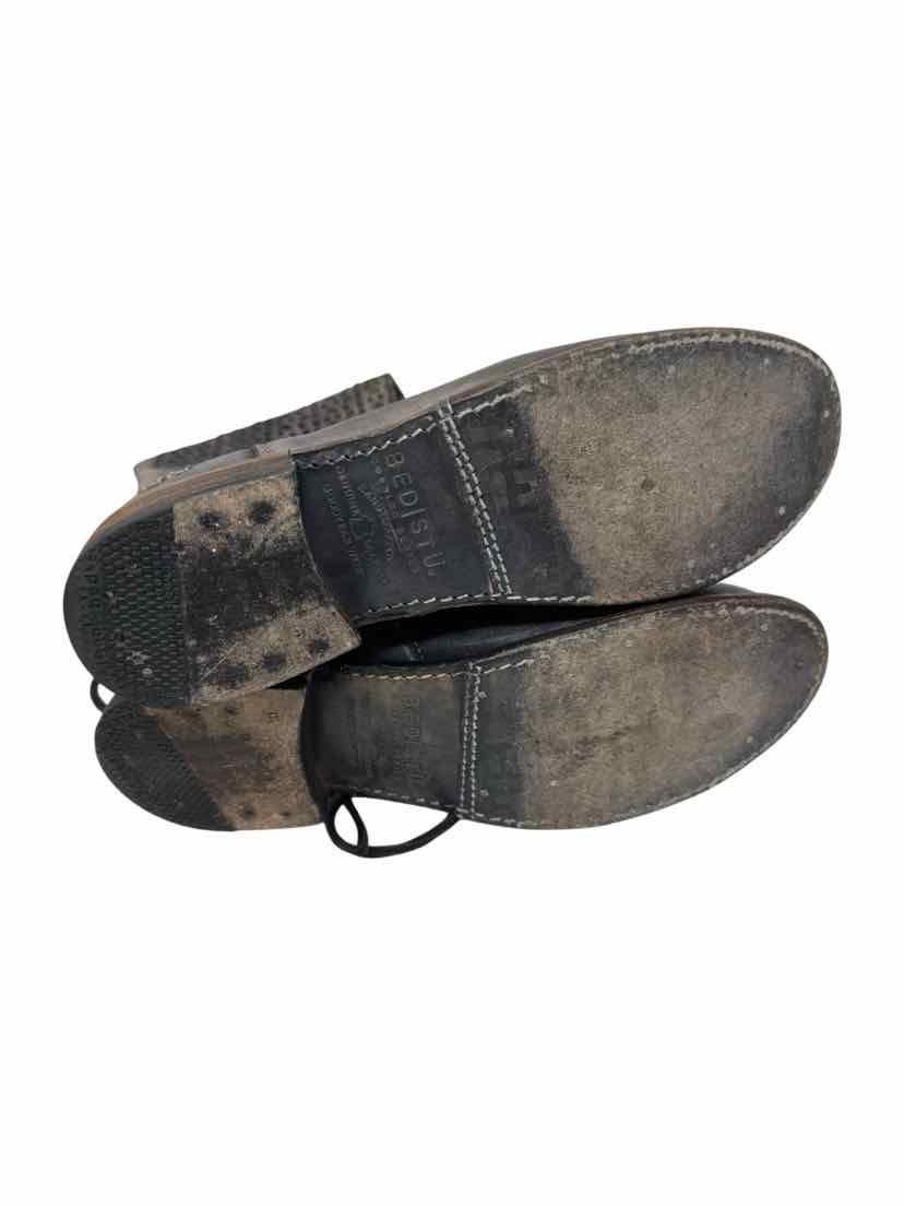 Shoe Size 7.5 Bed Stu Gray Leather Boots