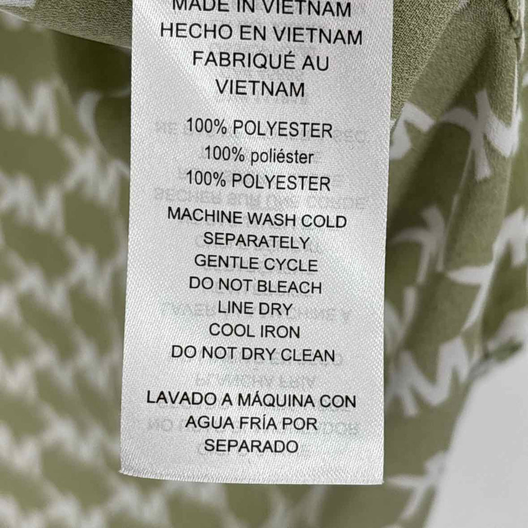 Size XL Michael Kors Green Shirt