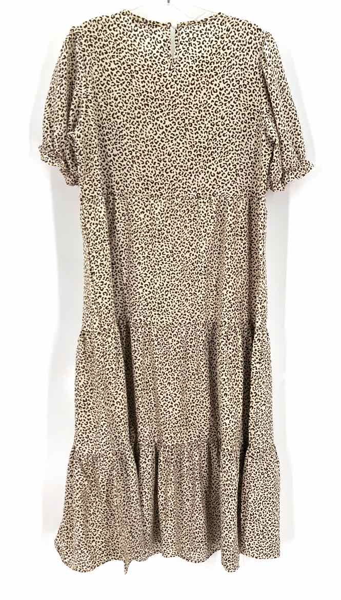 Size S TAN PRINT Dress