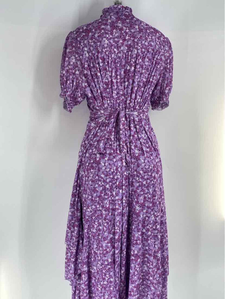 Size XL DRAPER JAMES Purple Dress