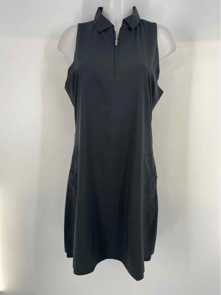 Size L Peter Millar Black Dress