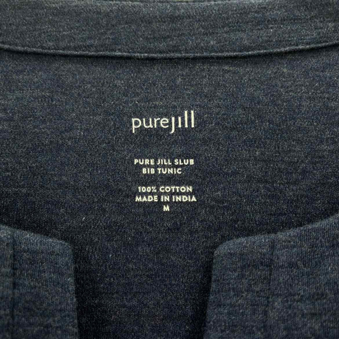 Size M J JILL Navy Shirt