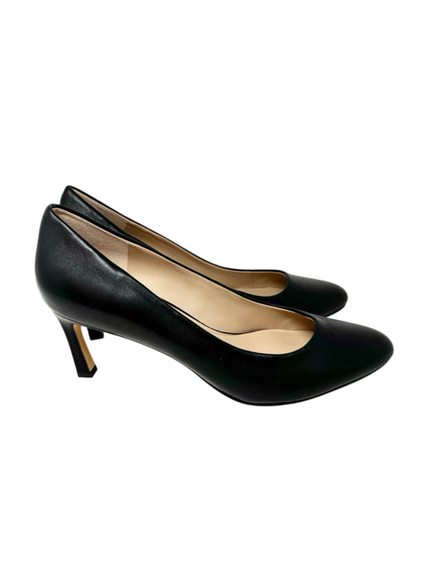 Shoe Size 9.5 Gianni Bini Black Leather Pumps