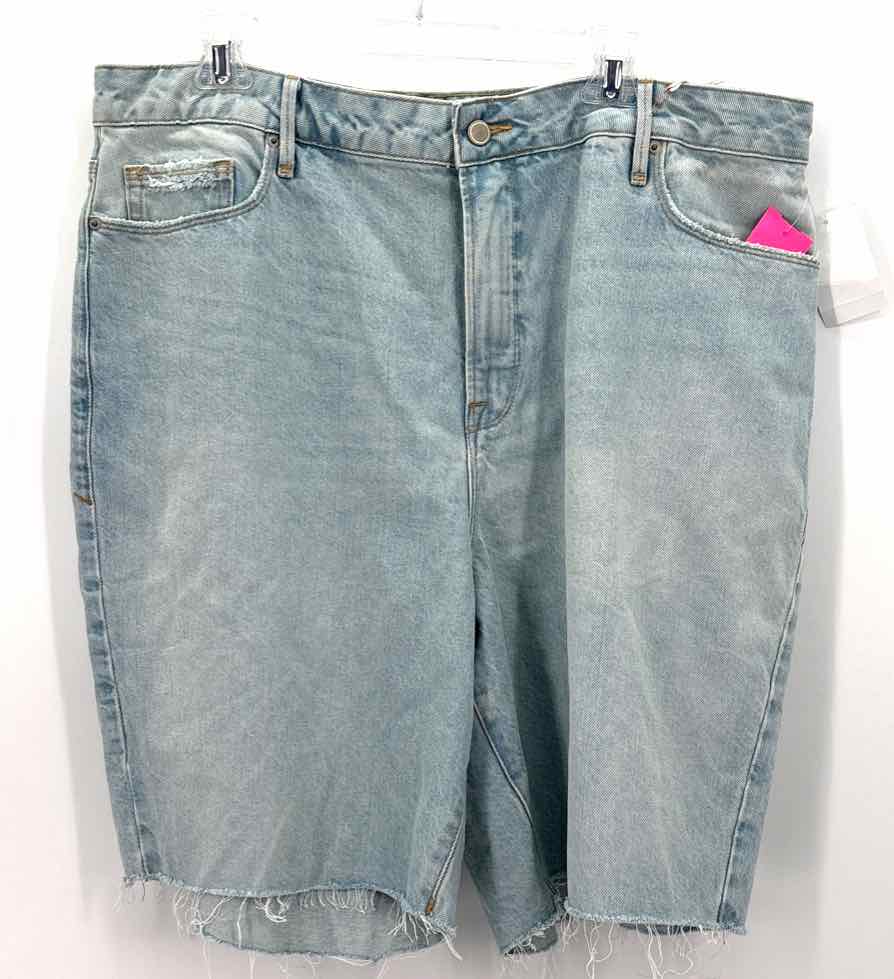 Size 15 GOOD AMERICAN Blue Denim Shorts