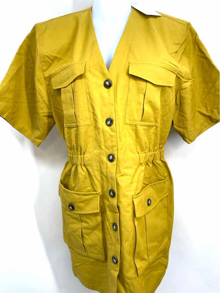 Size M Mustard Dress