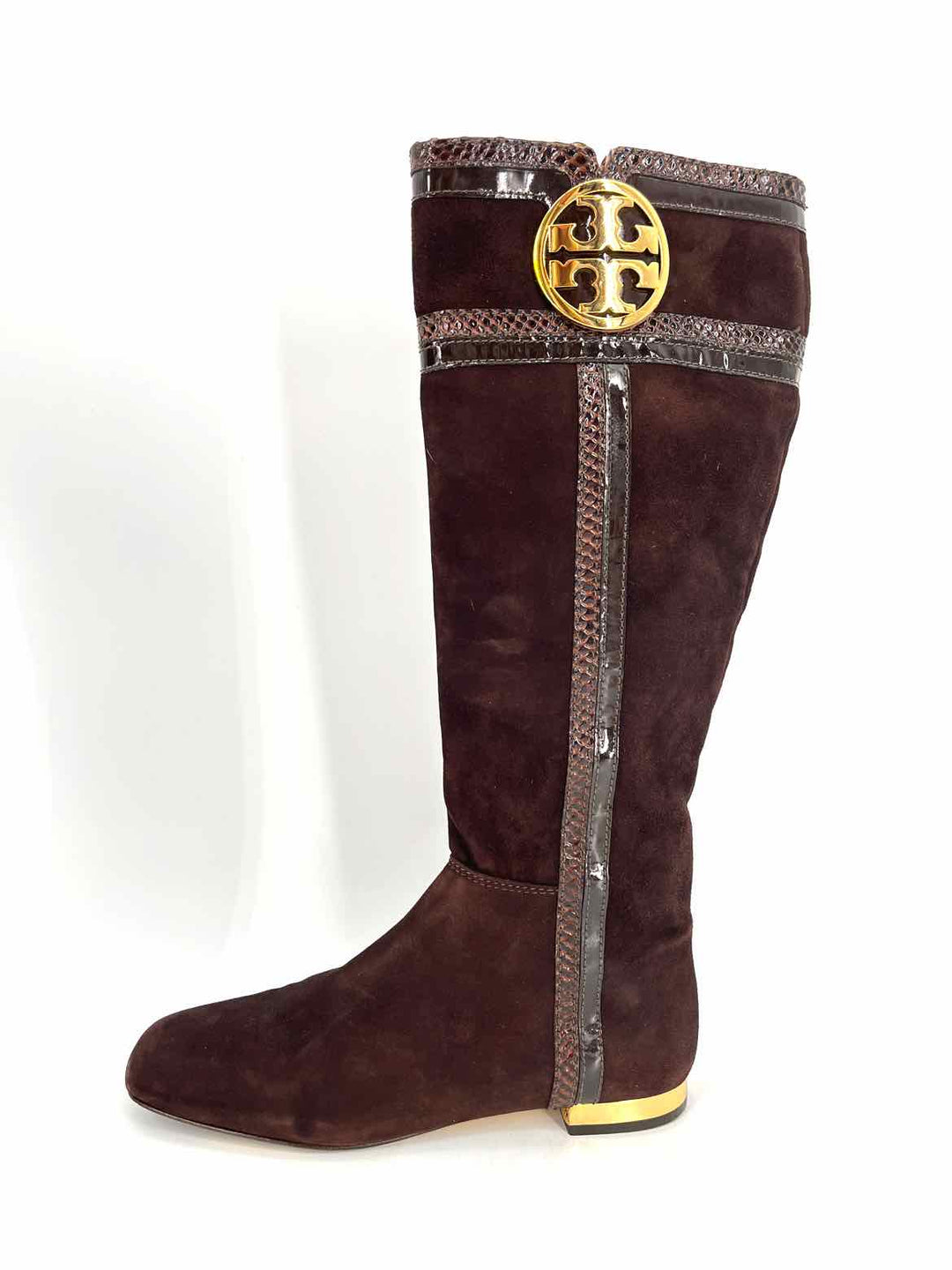 Shoe Size 8 Tory Burch Brown Suede Boots