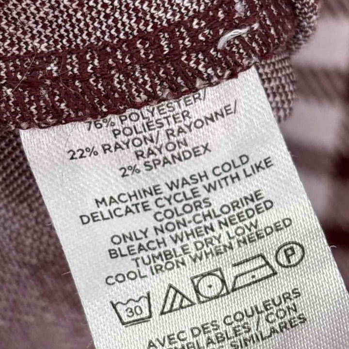 Size XL Ann Taylor Burgundy Shirt