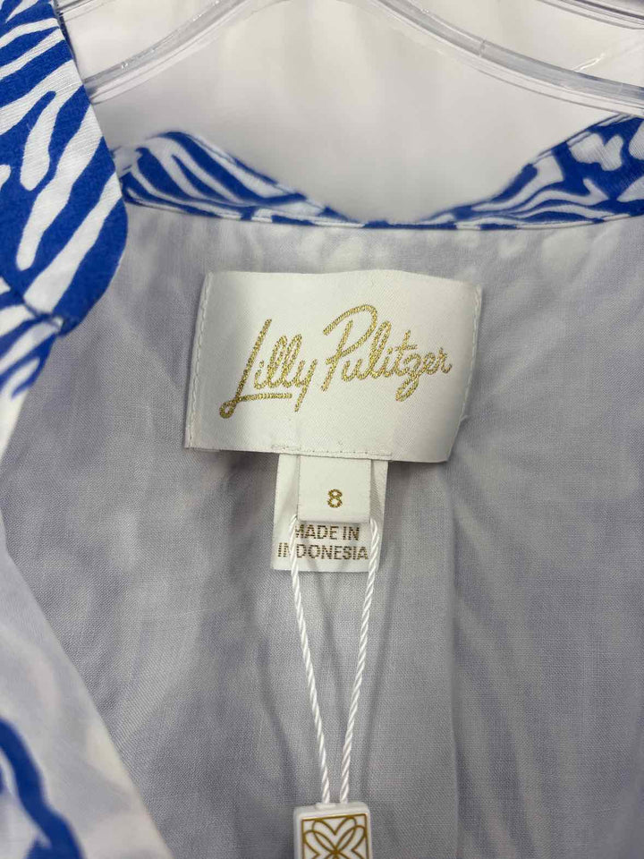 Size 8 Lilly Pulitzer Blue Dress