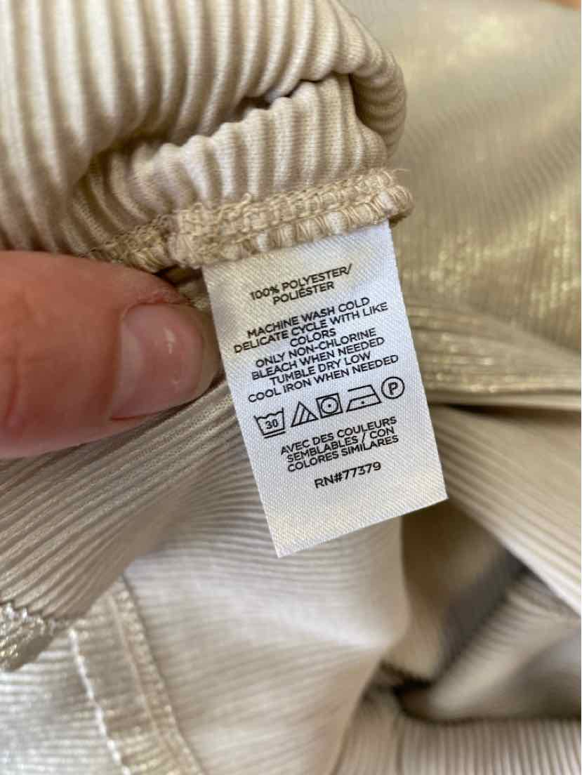 Size M Ann Taylor Gold Shirt