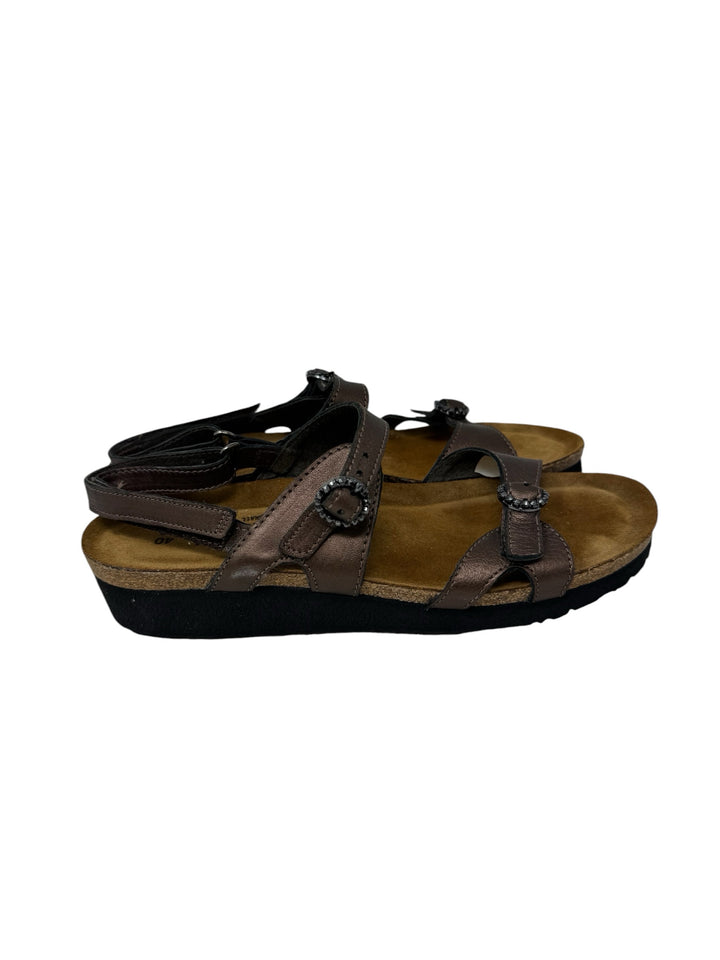 Shoe Size 40 NAOT Bronze Leather Sandals