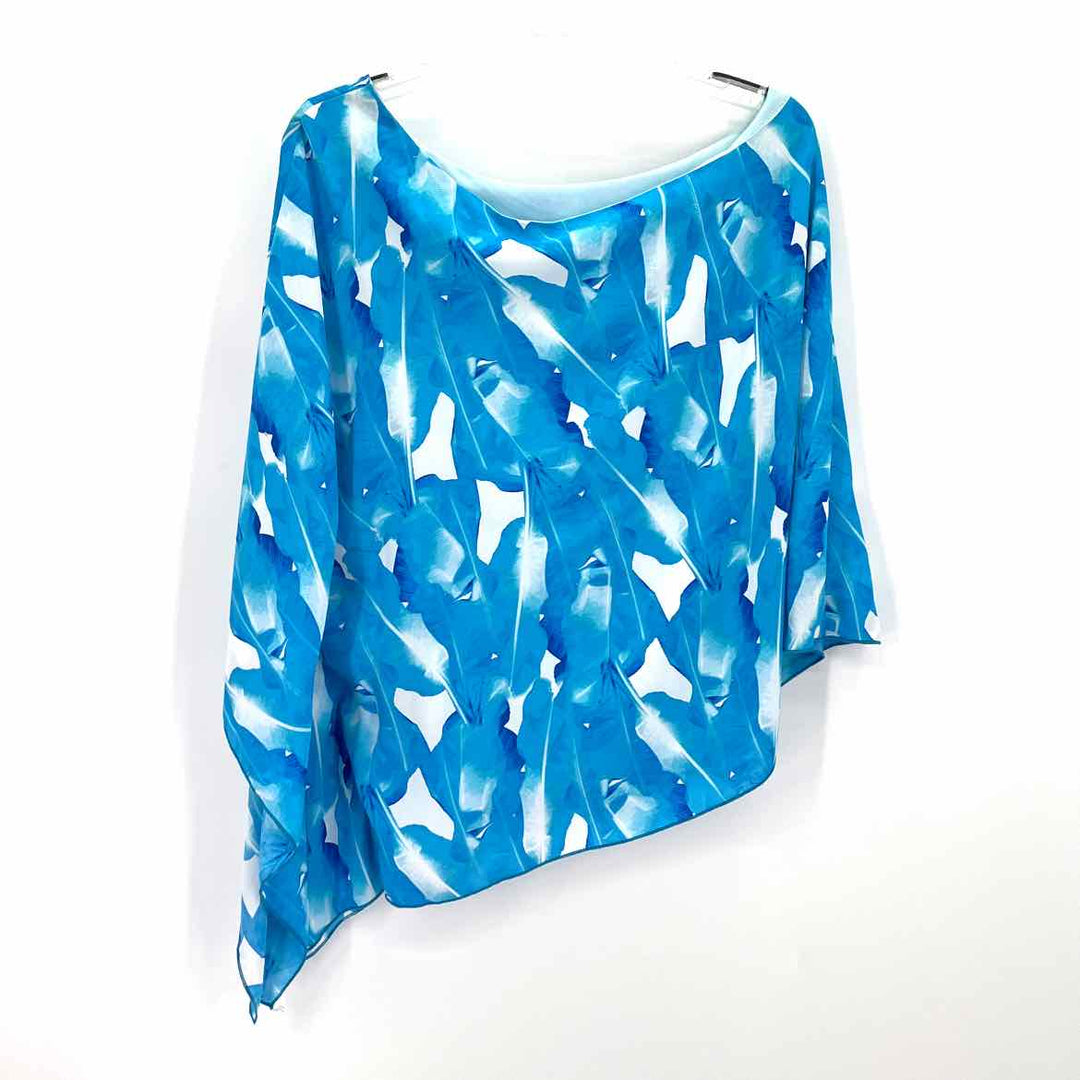 Size S Blue Print Shirt