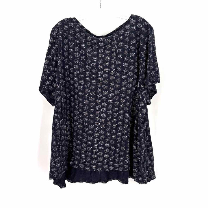 Size 26 LANE BRYANT Navy Shirt