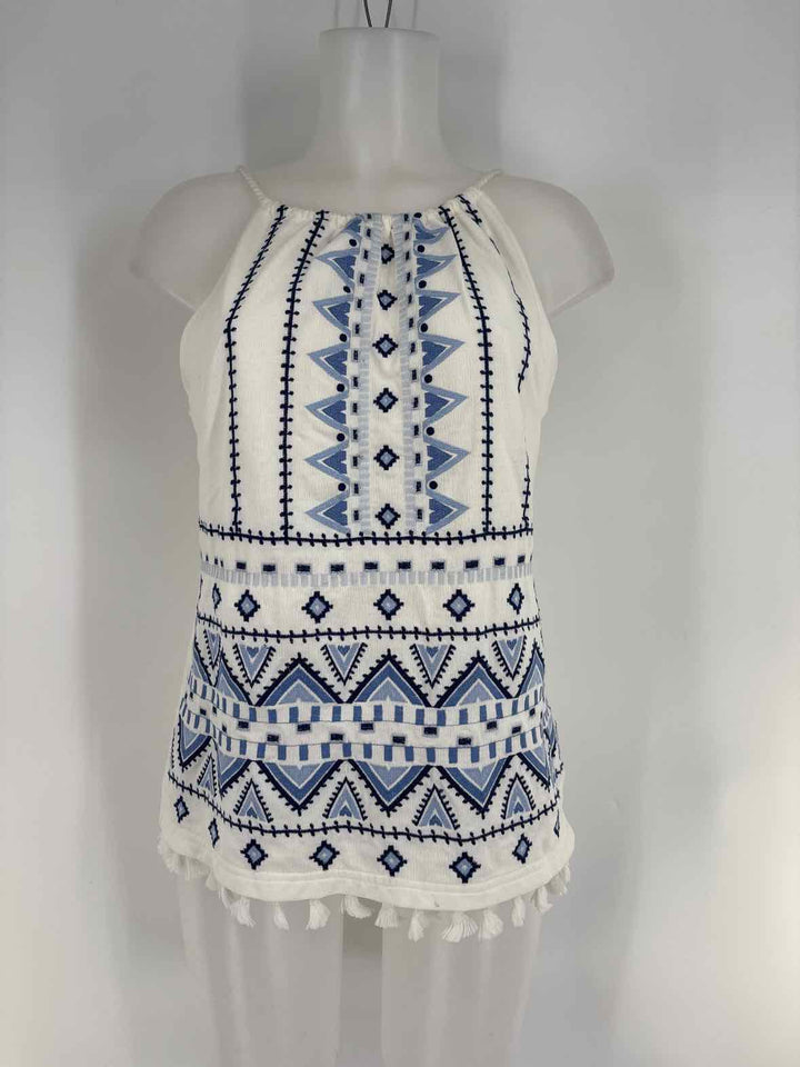 Size M SKIES ARE BLUE Blue Shirt