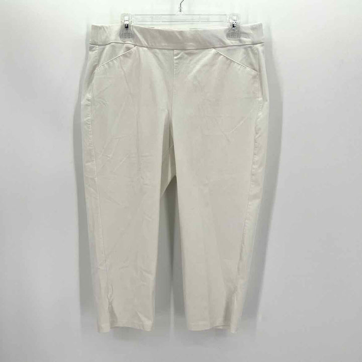 Size L Chico's White Pants