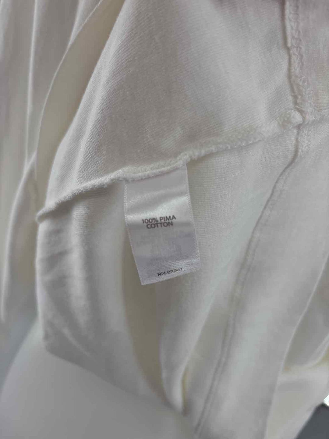 Size XL J JILL White Cotton Shirt