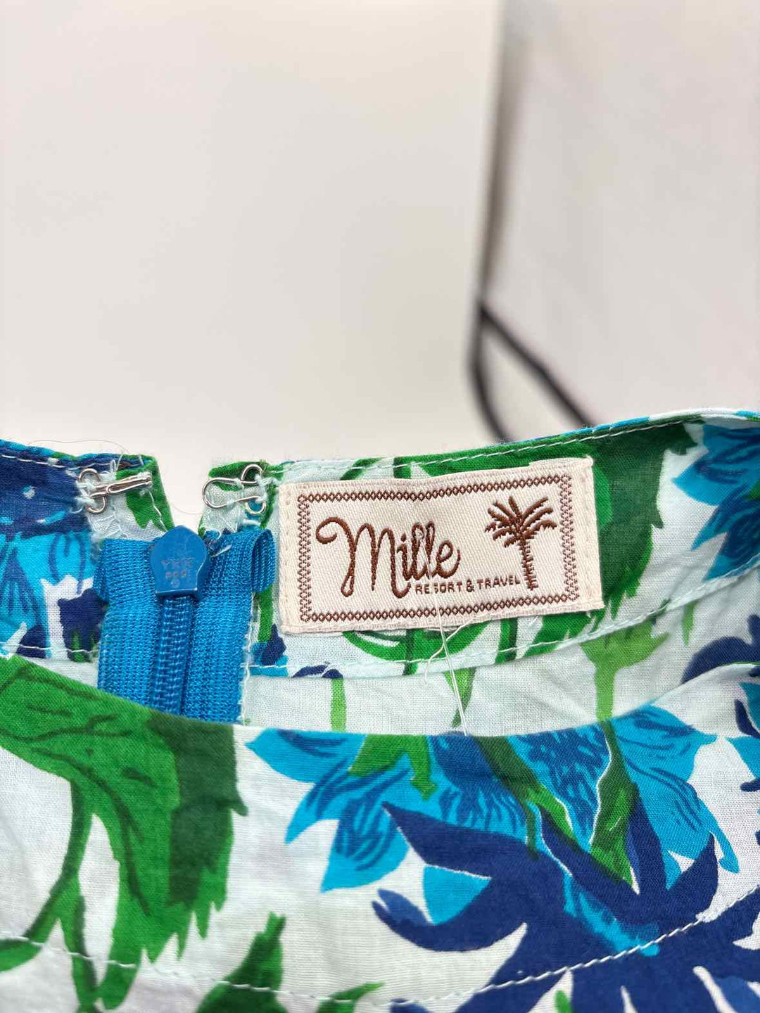 Size S Blue Print Shirt