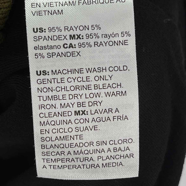Size L Chico's Black Shirt