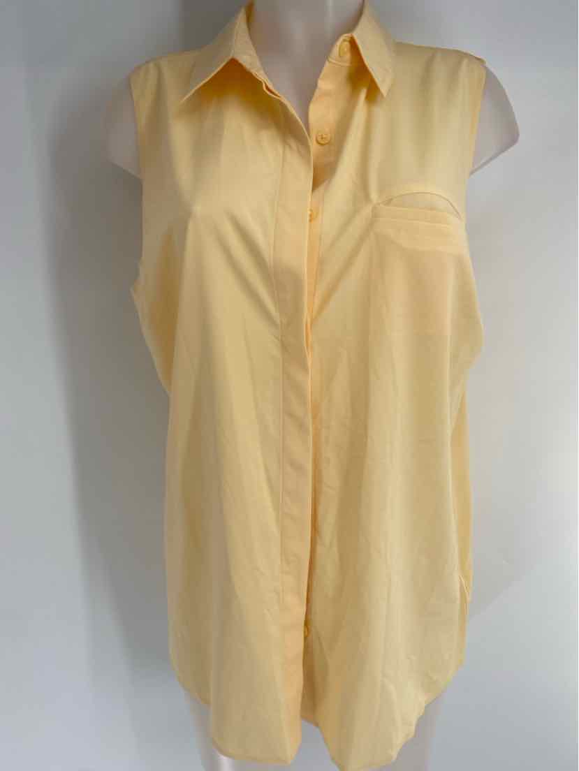 Size L Athleta Yellow Shirt