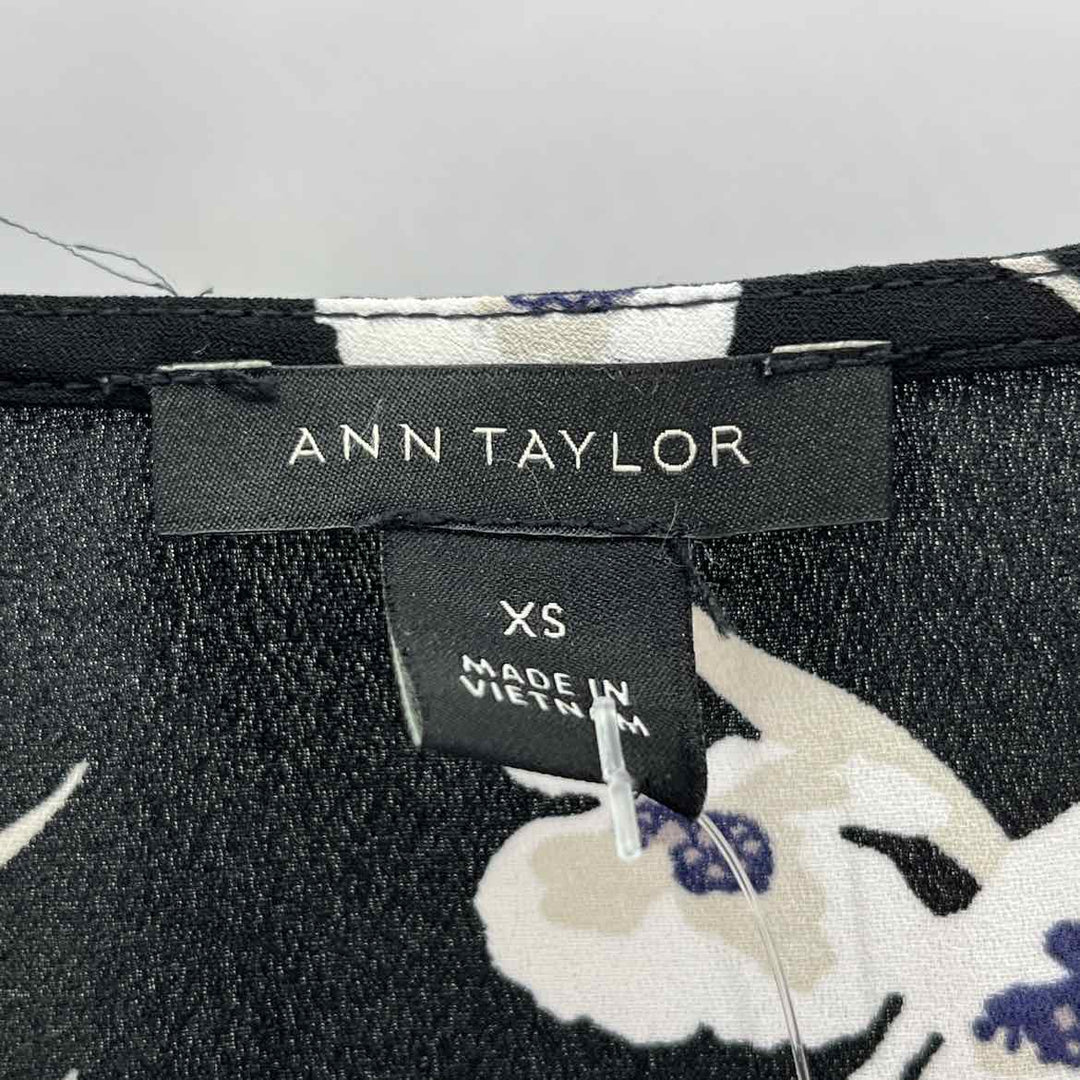 Size XS Ann Taylor Black Shirt