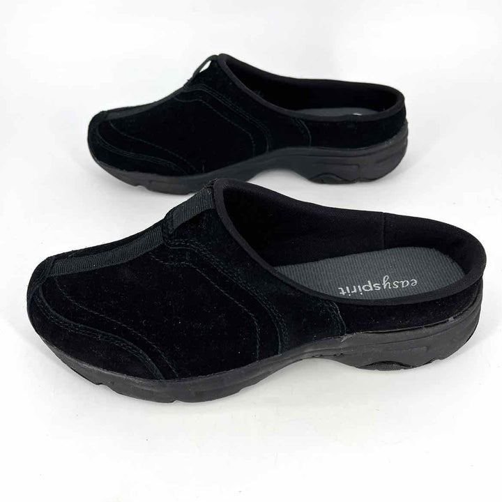Shoe Size 6 EASY SPIRIT Black Suede Flats