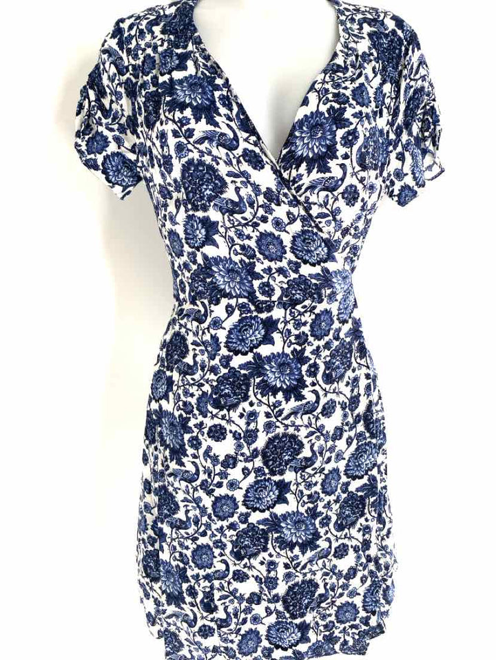 Size 36 Blue Print Dress